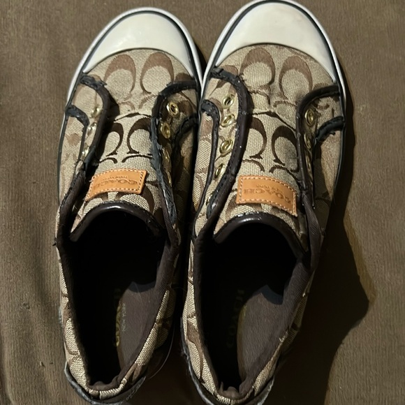 Coach Women's Sneakers TanSize 9.5 B